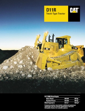 Buldożery Caterpillar D 11 R