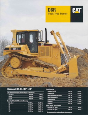 Buldożery Caterpillar D 6 R XL SU
