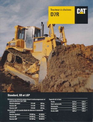 Buldożery Caterpillar D 7 R MS