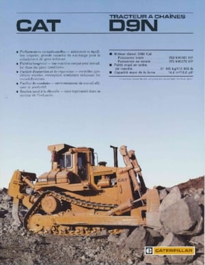 Buldożery Caterpillar D 9 N