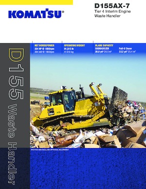 Buldożery Komatsu D155AX-7 WH