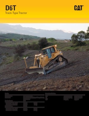 Buldożery Caterpillar D6T LGP
