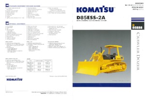 Buldożery Komatsu D85ESS-2A