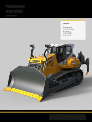 Buldożery Liebherr PR 746 LGP G8.0