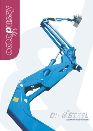Gąsienicowe, przegubowe podnośniki koszowe Oil & Steel Octopussy 1412 Twin