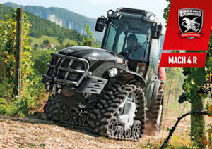 Ciągniki na gąsienicach gumowych Carraro Mach 4 R