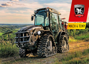 Ciągniki na gąsienicach gumowych Carraro Mach 4 Toni 8900 
