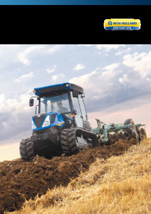 Ciągniki na gąsienicach gumowych New Holland TK4.90V