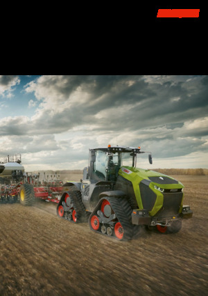 Ciągniki na gąsienicach gumowych Claas Xerion 12.650 Terra Trac 