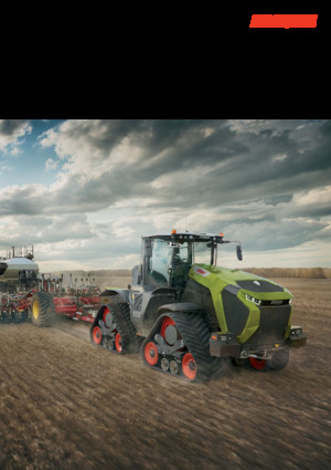 Ciągniki na gąsienicach gumowych Claas Xerion 12.650 Terra Trac 