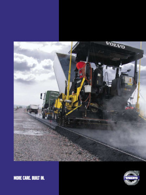 Gąsienicowe rozściełacze asfaltu Volvo ABG8820B