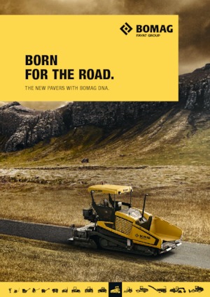 Gąsienicowe rozściełacze asfaltu Bomag BF 700 C 2 S 600