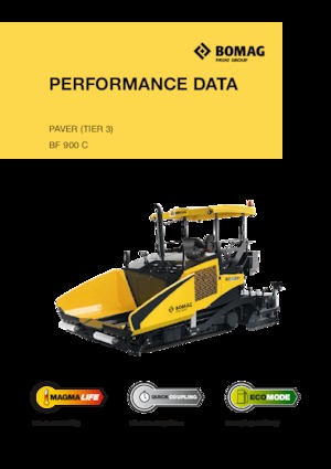 Gąsienicowe rozściełacze asfaltu Bomag BF 900 C S 600