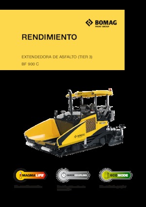 Gąsienicowe rozściełacze asfaltu Bomag BF 900 C S 600