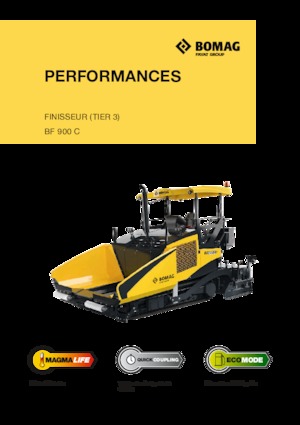 Gąsienicowe rozściełacze asfaltu Bomag BF 900 C S 600