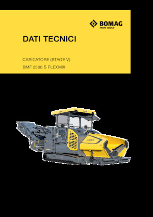 Gąsienicowe rozściełacze asfaltu Bomag BMF 2500 S FLEXMIX