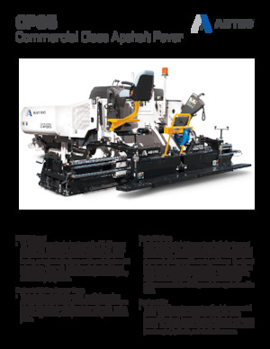 Gąsienicowe rozściełacze asfaltu Astec CARLSON CP85