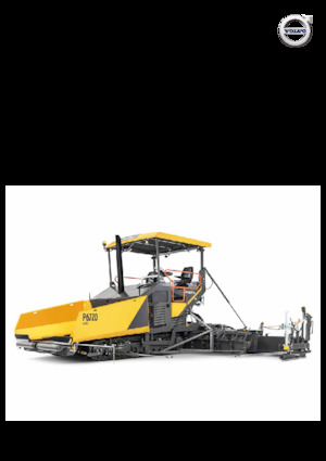 Gąsienicowe rozściełacze asfaltu Volvo P6720DL ABG 