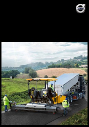 Gąsienicowe rozściełacze asfaltu Volvo P6820C ABG