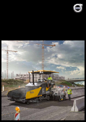 Gąsienicowe rozściełacze asfaltu Volvo P8820DL ABG 