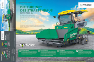 Gąsienicowe rozściełacze asfaltu Vögele SUPER 1300-5e