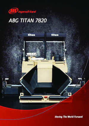 Gąsienicowe rozściełacze asfaltu IR-ABG Titan 2820