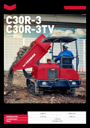Wozidła gąsienicowe Yanmar C30R-3TV 