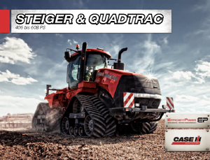 Ciągniki na gąsienicach gumowych Case IH Quadtrac 450 EP
