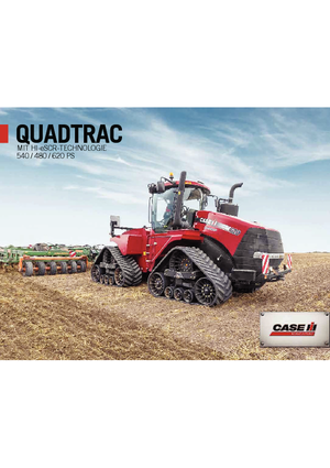 Ciągniki na gąsienicach gumowych Case IH Quadtrac 620