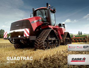 Ciągniki na gąsienicach gumowych Case IH Quadtrac 550