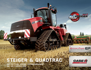 Ciągniki na gąsienicach gumowych Case IH Quadtrac 550