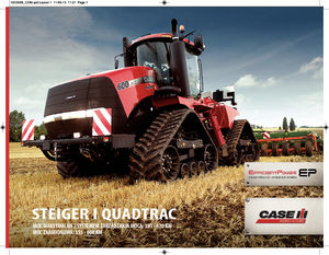 Ciągniki na gąsienicach gumowych Case IH Quadtrac 550