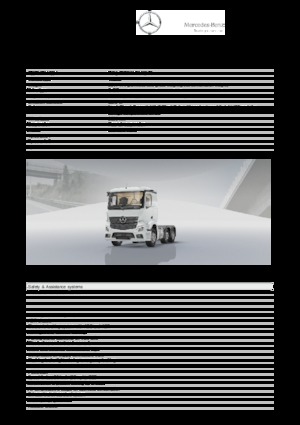 Ciągniki siodłowe Mercedes-Benz Actros 2533 LS 6x2