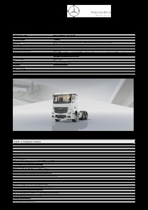 Ciągniki siodłowe Mercedes-Benz Actros 3348 AK 6x6