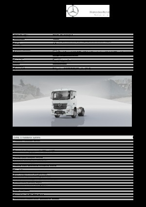 Ciągniki siodłowe Mercedes-Benz Arocs 1836 LS 4x2