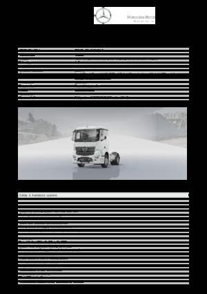 Ciągniki siodłowe Mercedes-Benz Arocs 1846 LS 4x2