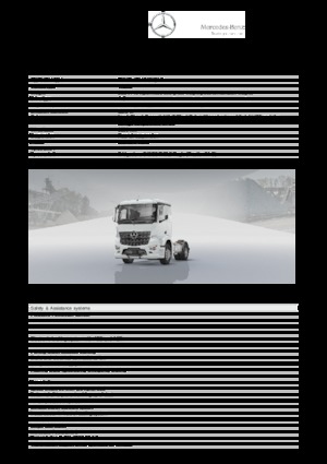 Ciągniki siodłowe Mercedes-Benz Arocs 2043 LS 4x2