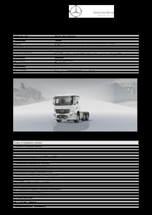 Ciągniki siodłowe Mercedes-Benz Arocs 2533 LS 6x2