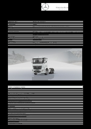 Ciągniki siodłowe Mercedes-Benz Arocs 2633 LS 6x4