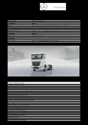 Ciągniki siodłowe Mercedes-Benz Arocs 3342 LS 6x4