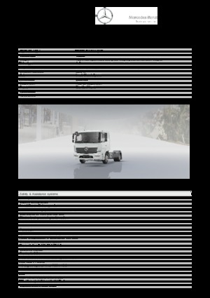 Ciągniki siodłowe Mercedes-Benz Atego 1330 LS 4x2