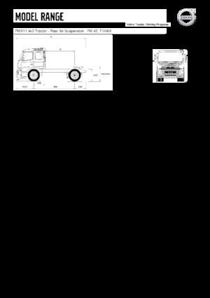 Ciągniki siodłowe Volvo Trucks FMX11.330 4x2 Tractor