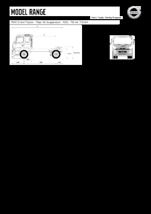 Ciągniki siodłowe Volvo Trucks FMX13.420 4x4 Tractor