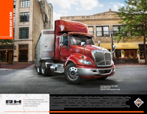Ciągniki siodłowe International RH613 113 Day Cab International A26