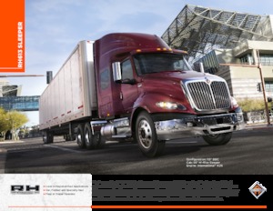 Ciągniki siodłowe International RH613 113 Low Roof Sleeper  International A26