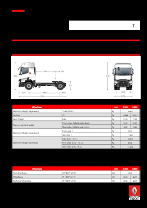 Ciągniki siodłowe Renault T 480.18 4X2 T X-LOW E6