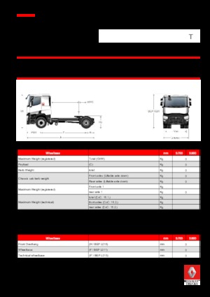 Ciągniki siodłowe Renault T 520 4X2 T TANKER E6
