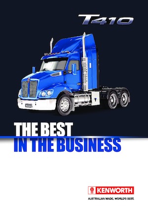 Ciągniki siodłowe Kenworth T410 600mm Aero roof MX13 8x4