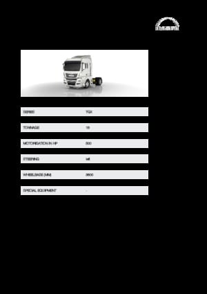 Ciągniki siodłowe MAN TGX 18.500