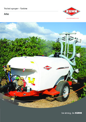Opryskiwacze zaczepiane Kuhn Arbo 2000 Maozinha